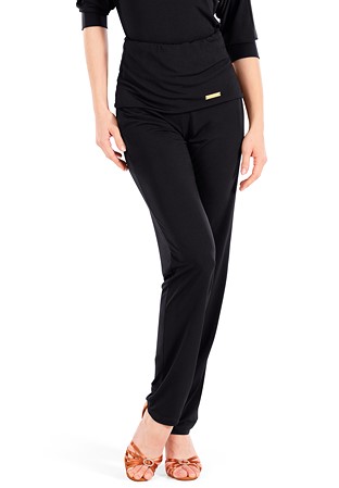Maly Womens ELLA Dance Trousers MF231402-Black