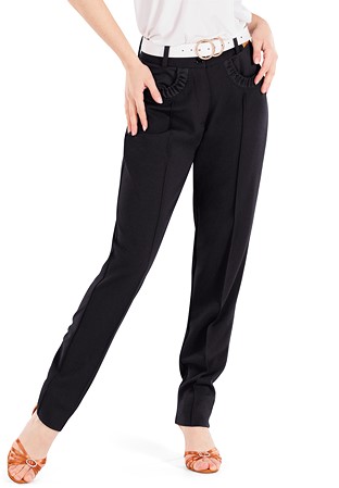 Maly Womens Lifestyle Trousers B201404-Black