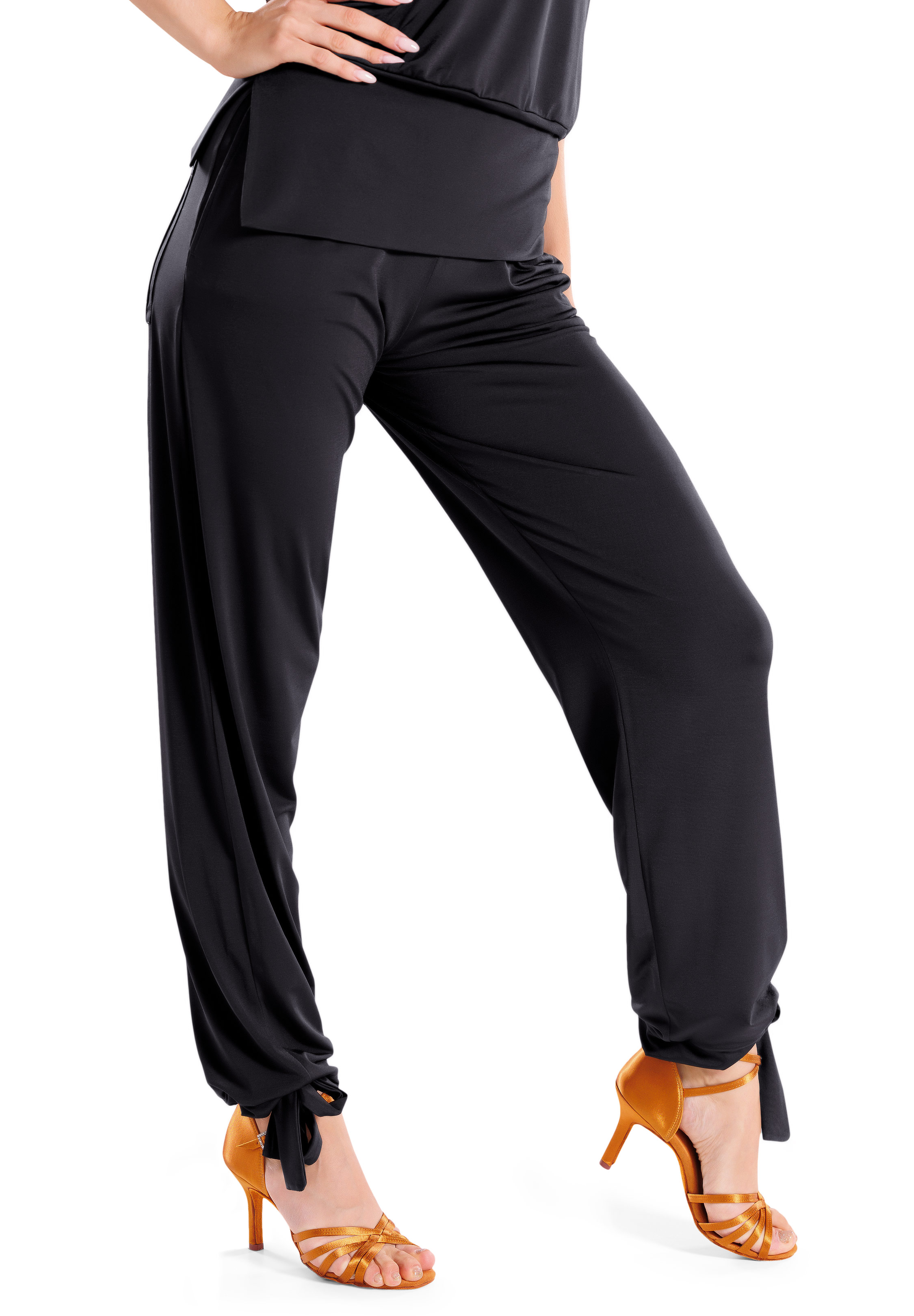 ダンスパンツ　DANZA Amazon.com: Danzcue Adult Pull-on Unisex Dance Pant, Black