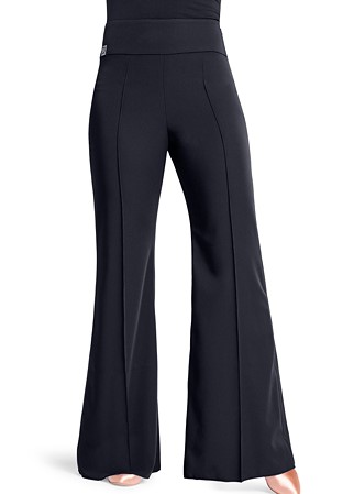 PopconAtelier Fashionable Flared Dance Pants WP012-Black