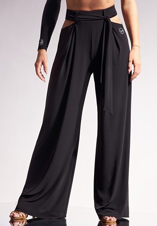 Sasuel Practice Trousers Delilah-Black Crepe
