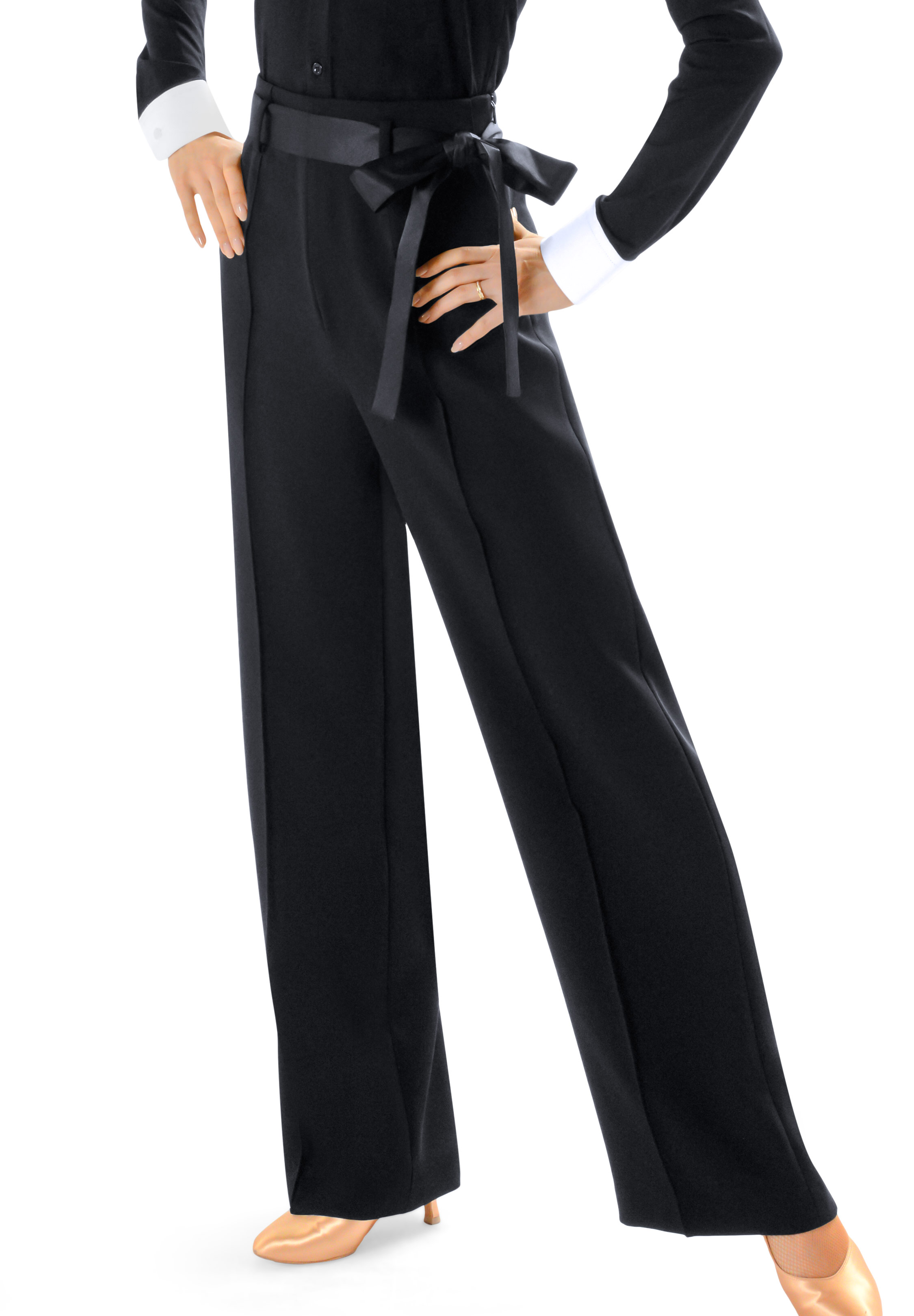 High Waist Dance Pants (Velvet) - 200+ Colors