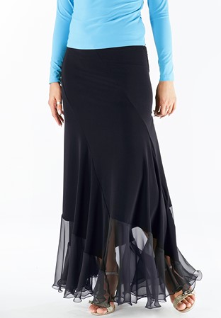Zdenka Arko Ballroom Skirt S606-Black