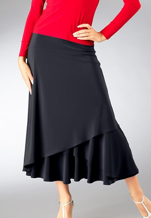 Zdenka Arko Ballroom Dance Skirt S856-Black