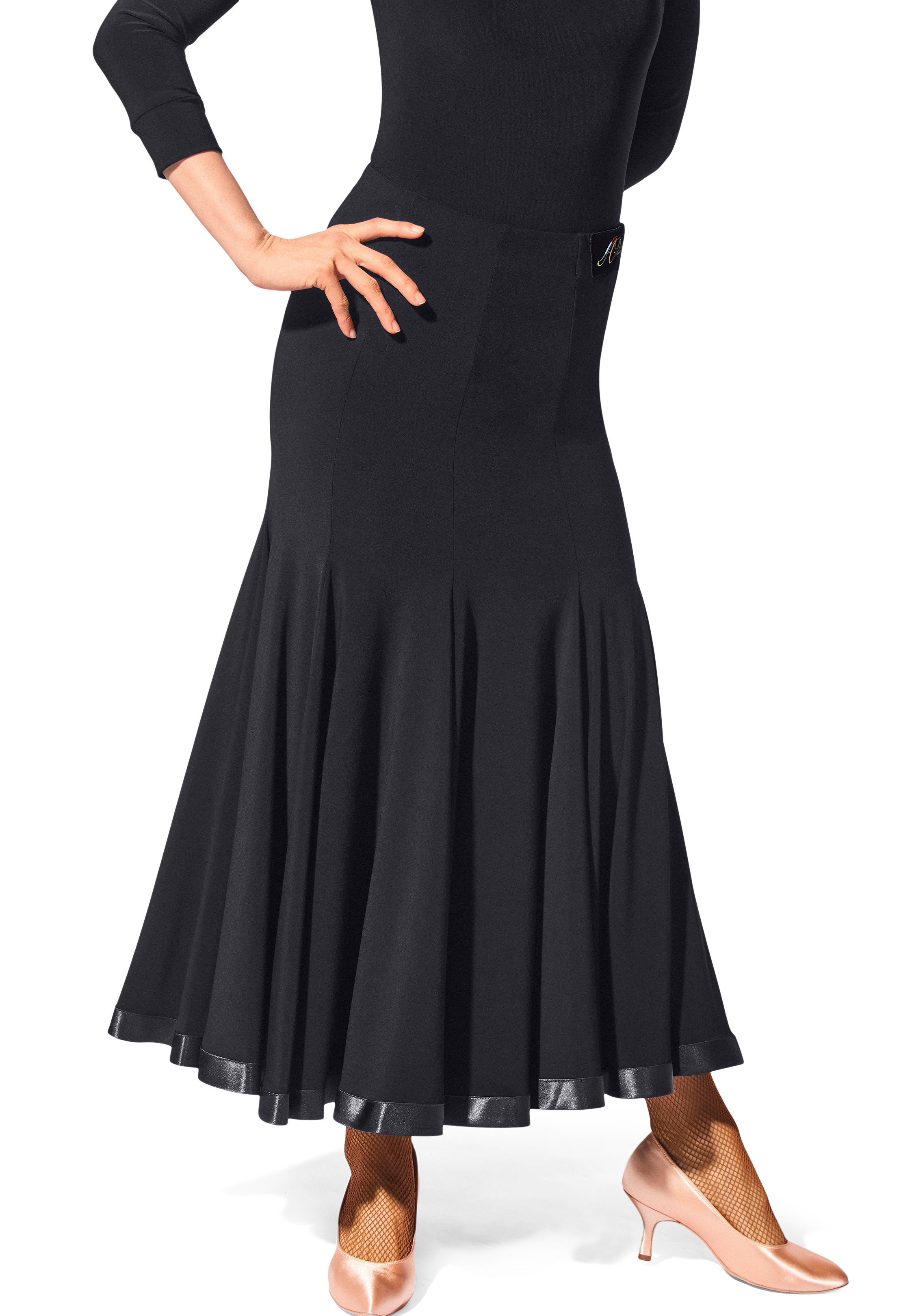 Armando 8 Panel Satin Hemline Ballroom Skirt 00207 | Skirts