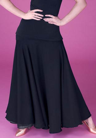 DSI Thalia Ballroom Skirt 3710-Black