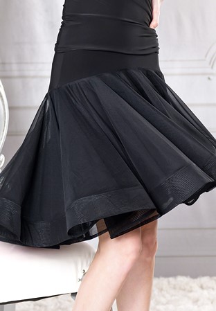 Dance America S016 - Short Nimbus Skirt-Black