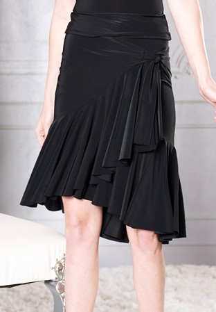 Dance America S019 - Wrap Skirt-Black