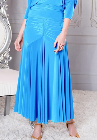 Dance America S201 - Long Tulip Skirt-Blue