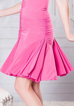 Dance America S202 - Short Tulip Skirt-Pink