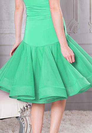 Dance America S216 - Short Nimbus Skirt-Green