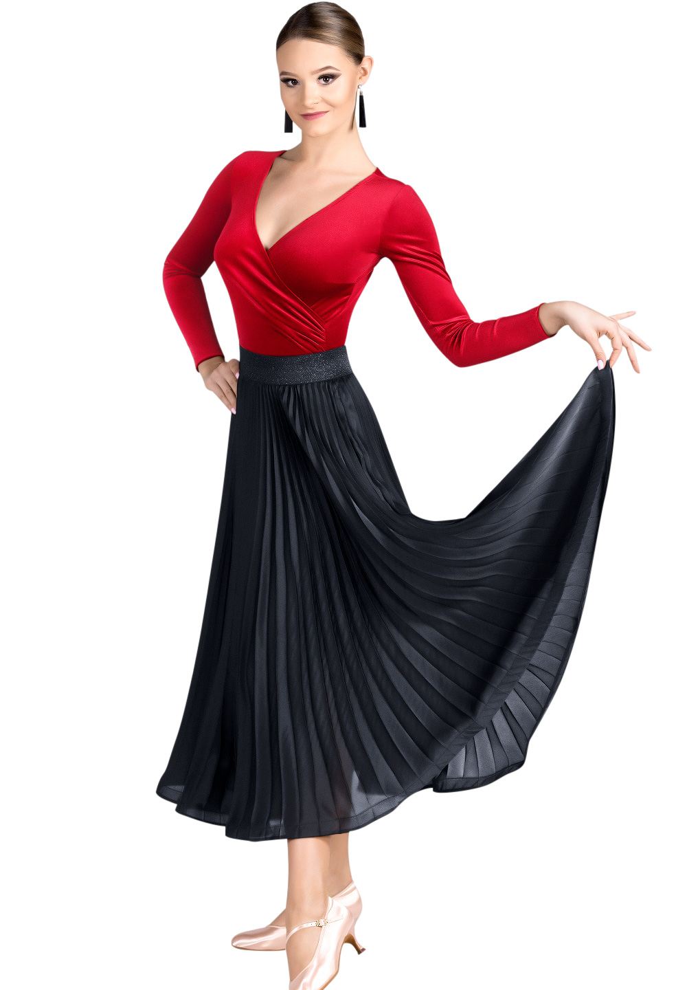 セットアップ FANCY CLUB [SET] DOT BALLOON SKIRT SET UP 5BJH611 Fancì Club