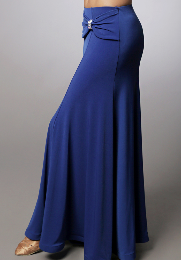 Dancemo 6 Panel Ballroom Skirt with Rhinestones Skirts