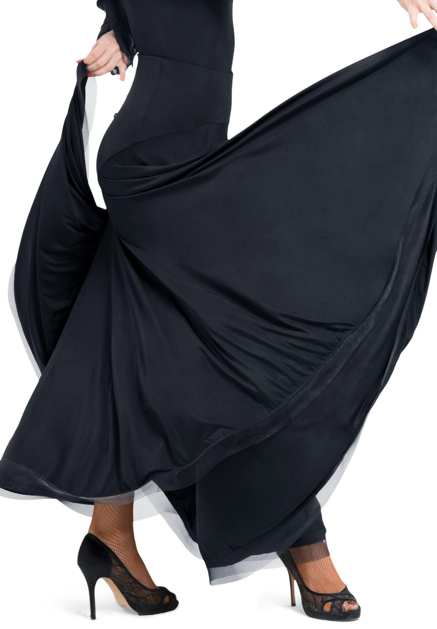 Espen Anglet Ballroom Skirt ES18L4-Black
