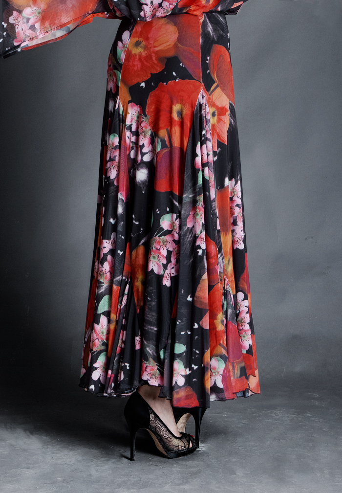 Sunflower Pattern(Skirt Aron)
