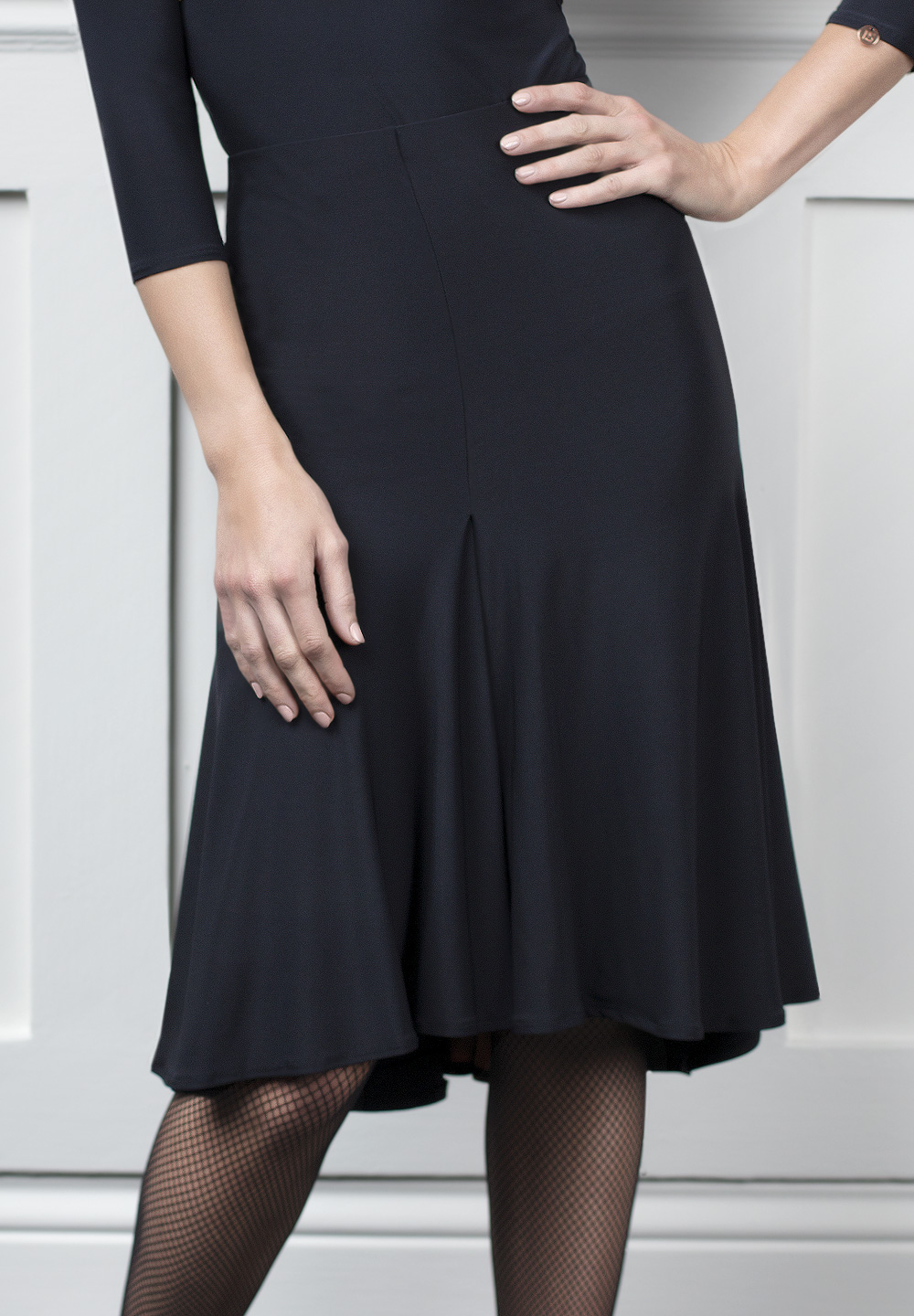 Espen for Chrisanne Clover Lousiana Latin Skirt-Black/Animal