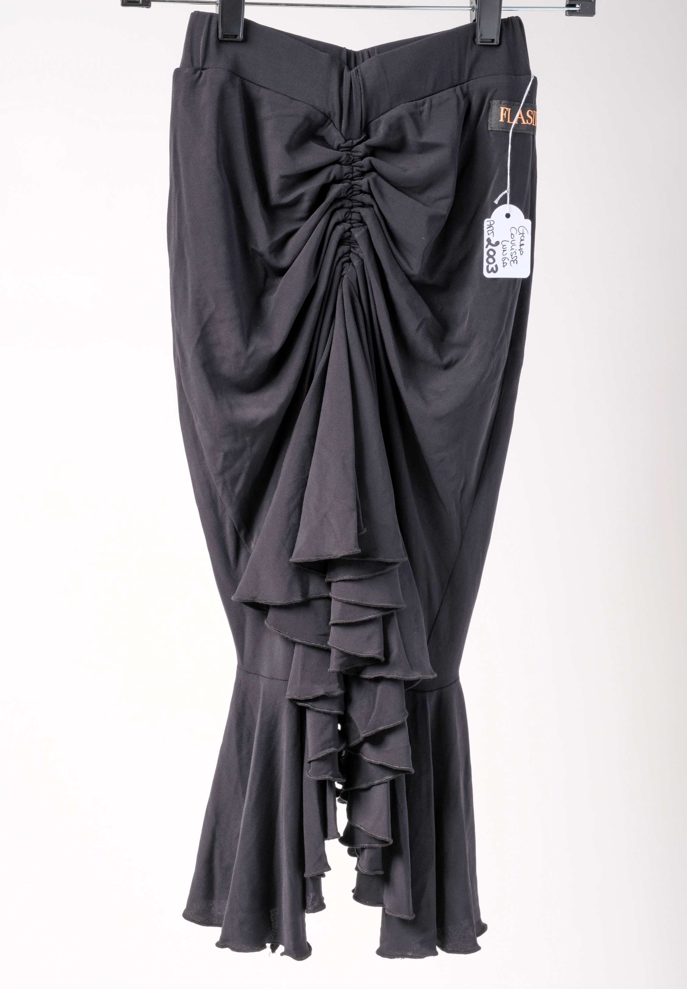 Flashdance Ladies Practice Latin Skirt 2003-Black