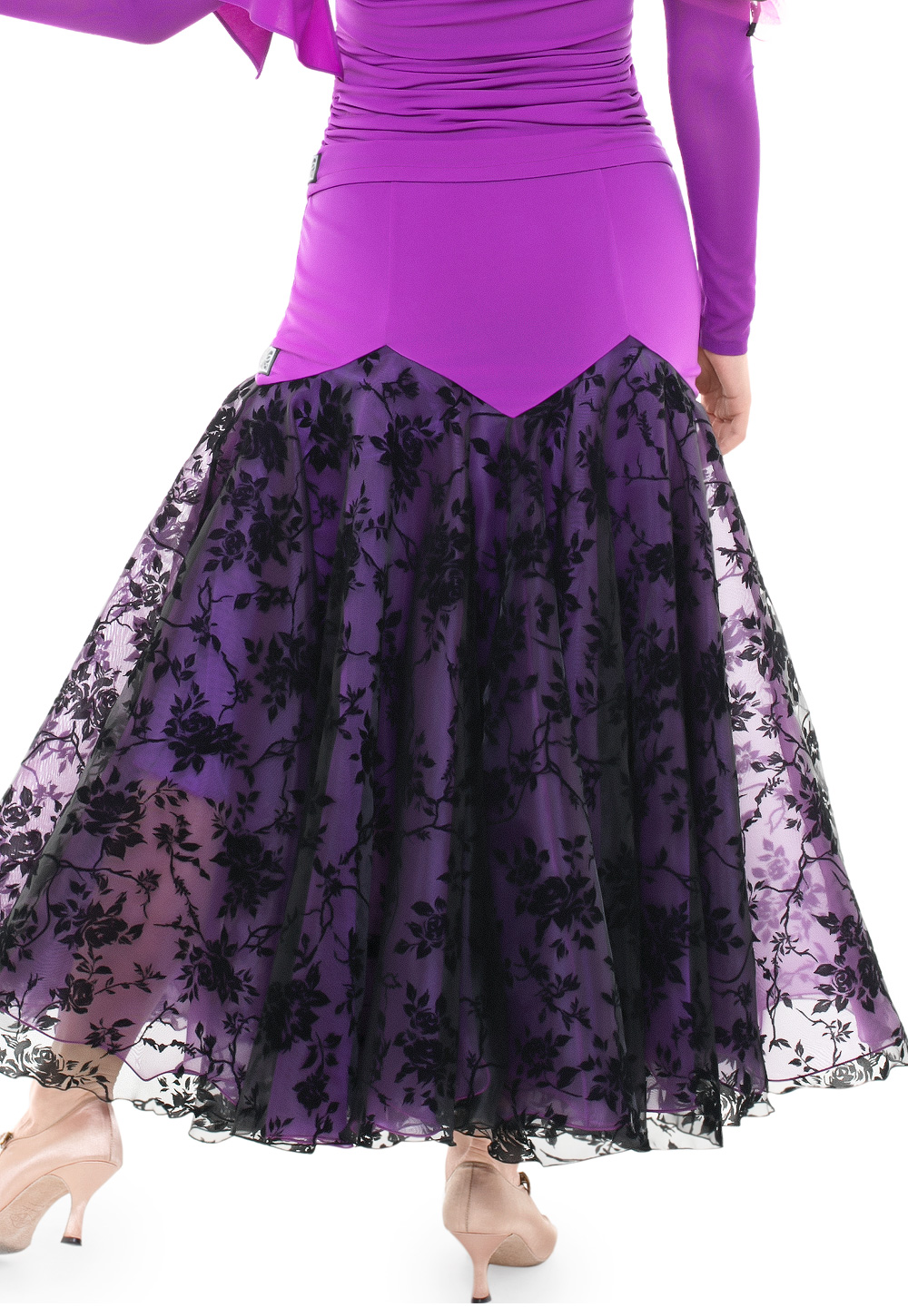 PopconAtelier Blooming Godet Ballroom Skirt WMS503 Skirts