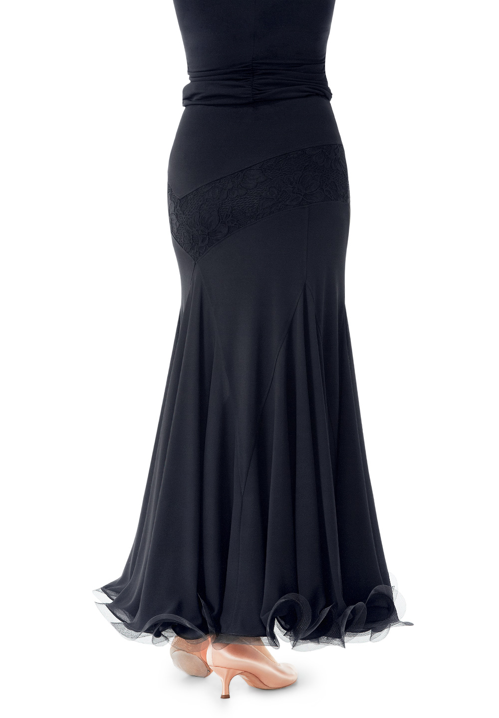 Irises Open Ballroom Skirt