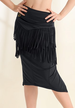 Gio Mio Sadie Womens Latin Skirt GM0136-Black