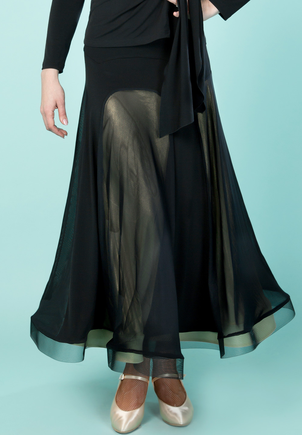 Santoria Krinitsa Ballroom Skirt S6095-Black