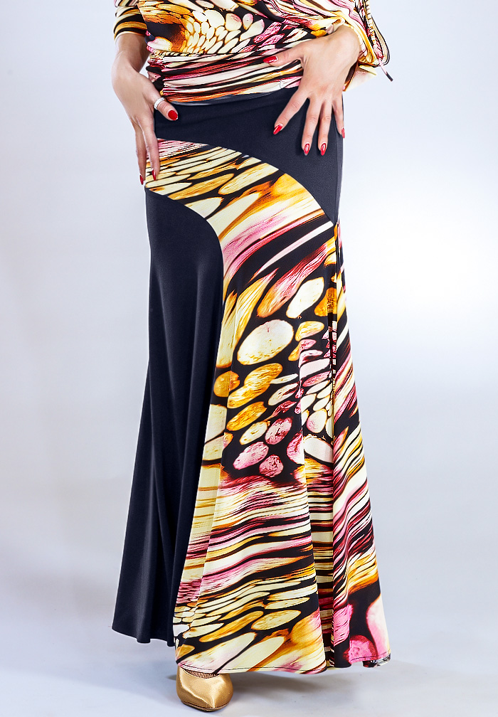 Santoria Basilia Lava Ballroom Skirt S6054|Skirts