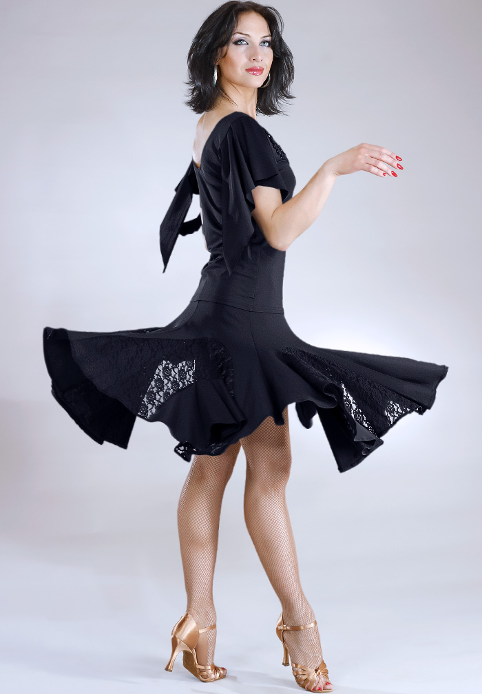 Santoria Selena Lace Latin Skirt S6062 | Skirts