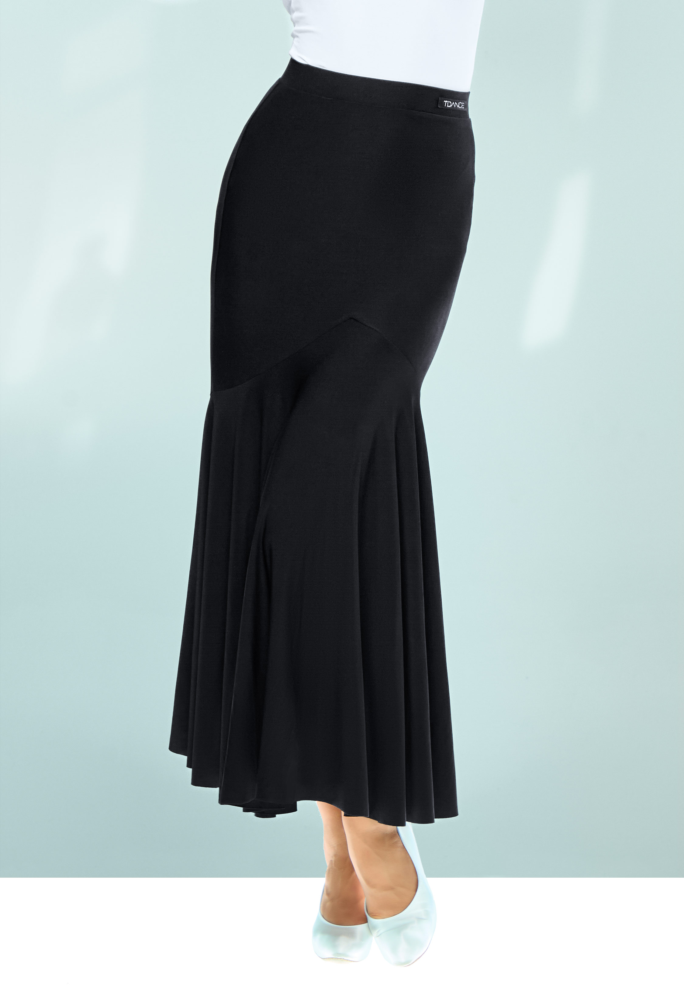 TDANCE Essential A-line Maxi Skirt JM-0157-Black