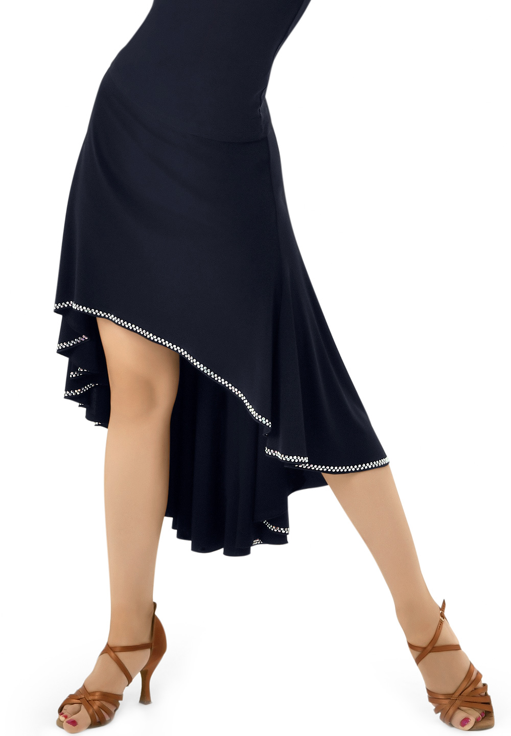 Taka Womens HiLo Latin Dance Skirt KR1706SK57 Skirts