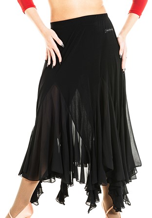 Victoria Blitz Ballroom Skirt ST023-Black