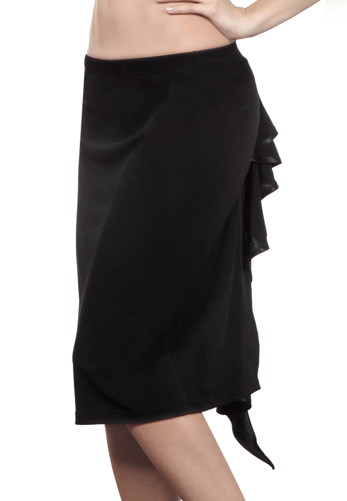 Victoria Blitz Latin Dance Skirt LA001-Black