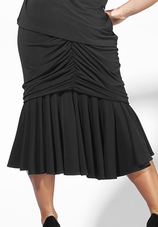 Zdenka Arko Ballroom Dance Skirt S1301-Black