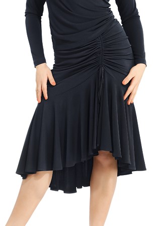 Zdenka Arko Sexy Drawstring Latin Skirt S1505-Black