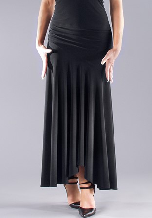 Zdenka Arko Ballroom Skirt S509-Black