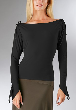 Zdenka Arko Ballroom Top T812-Black