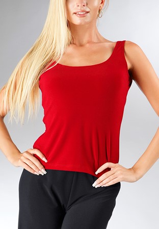 Zdenka Arko Latin Dance Top T813-Light Red