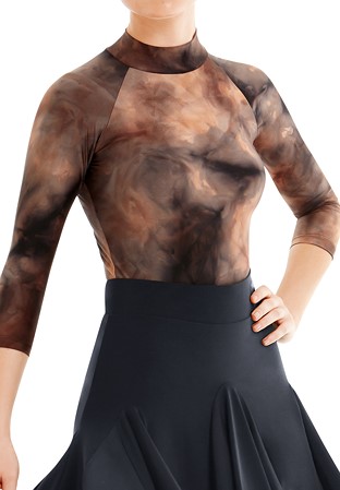 Armando High Collar Bodysuit 00109-Saphari