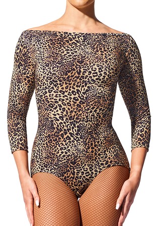 Armando Leopard Basic Dance Body 00186-Leopard