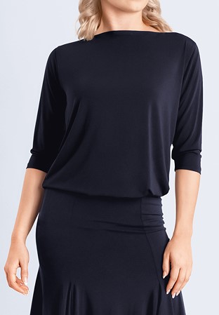 C by Chrisanne Clover Virgo Ladies Top-Black