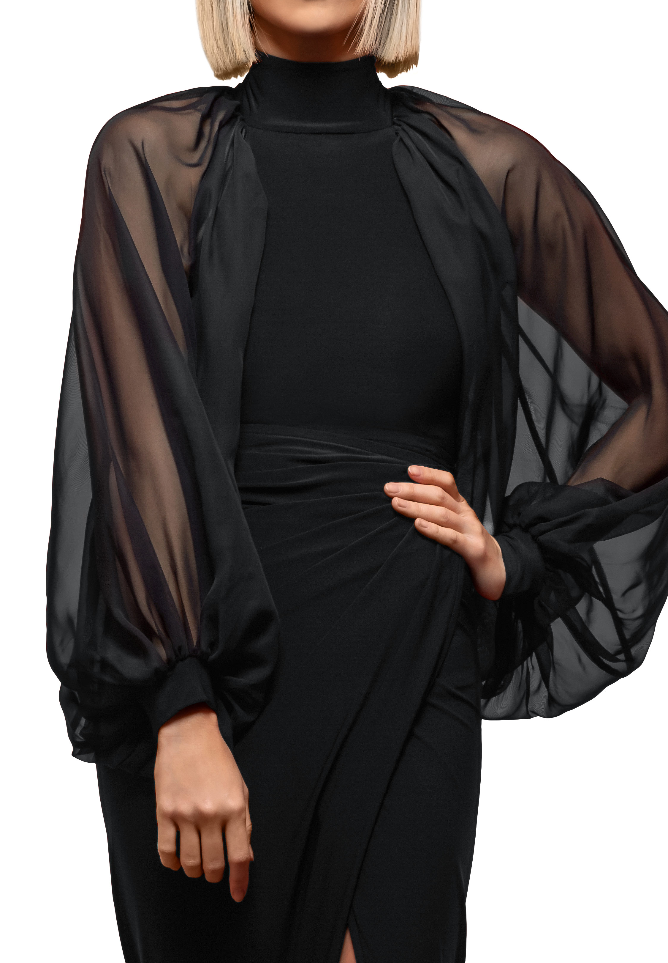 Carmen for Chrisanne Clover Viviene Body Top-Black