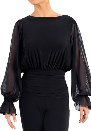 Chrisanne Clover Phoebe Dance Top-Black
