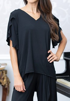 Dance America DA Natural NT6 - Petal Top with Pleat