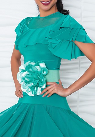 Dance America T815 - Damoiselle Top-Seafoam