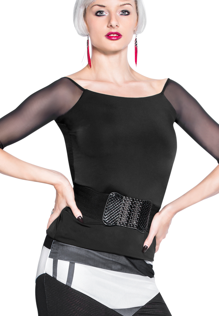 Espen Berre Top T2-Black Net/Black Jersey