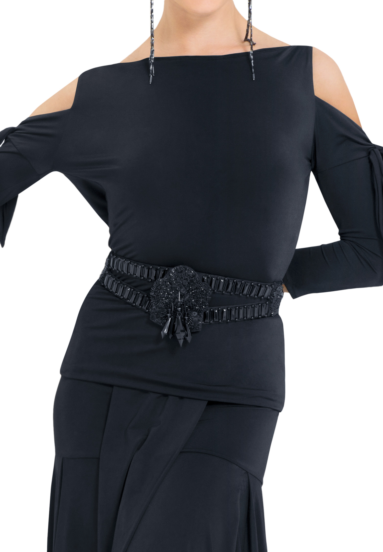 Espen Orleans Dance Top ES18T1-Black
