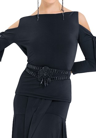 Espen Orleans Dance Top ES18T1-Black
