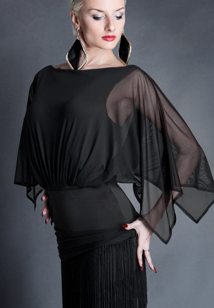 Espen Sakura Body ES16B1-Black Net/Black Jersey