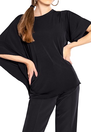 Maly Amy Women’s Loose Shirt MF221101-Black