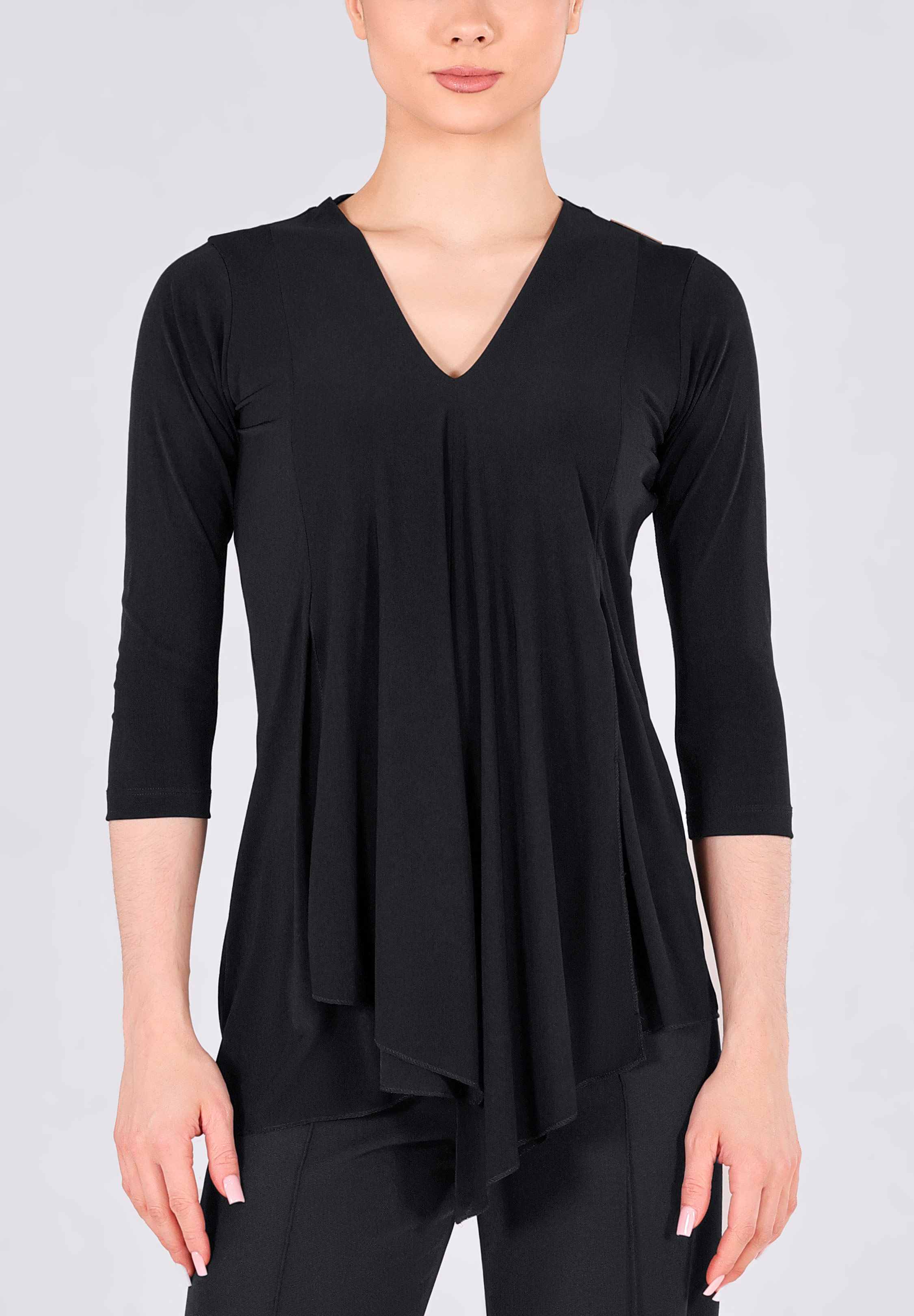 Maly Brenda Womens Dance Top MF261101-Black