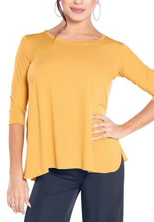 Maly Ladies Breezy Practice Top MF201101-Curry